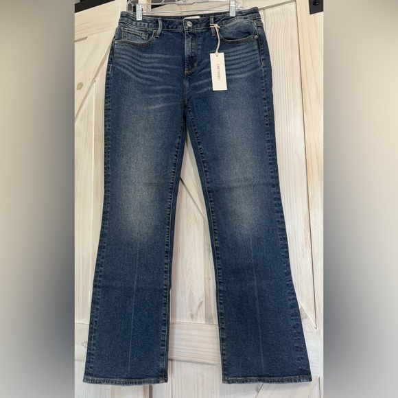 NWT DRIFTWOOD KELLY❣️size 30-31 Cotton Spandex Stretch Perfect Denim Straight - Picture 9 of 9